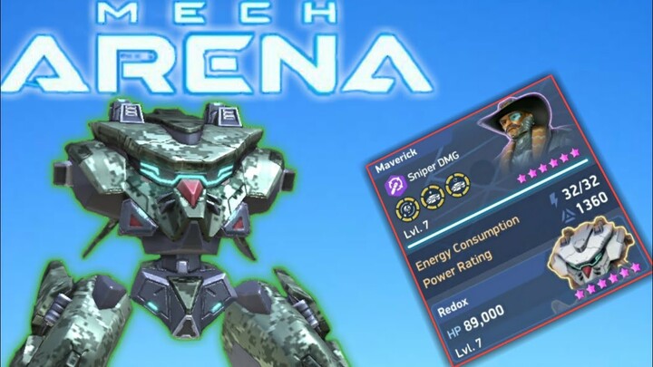 Redox Upgrade Max Level - Mech Arena Robot Showdown Indonesia