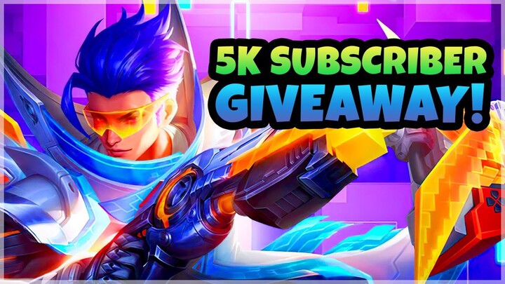 5K Subscriber Mobile Legends Diamond Giveaway! MLBB Mobile Legends