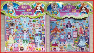 Dán hình váy đầm búp bê tiên bướm & ngôi nhà búp bê - Sticker dolly (Chim Xinh)