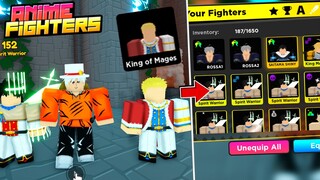 PEGUEI O NOVO SECRETO E 6 MYTHICAL SHINY NA ATUALIZAÇÃO DO ANIME FIGHTERS (ROBLOX)