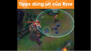 Tips dùng uti của ryze