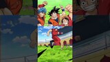 Luffy x Goku x Toriko #anime #luffy #naruto #shorts #subscribe