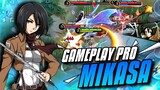 FANNY MIKASA SKIN GAMEPLAY IN RANK MYTIC - Mobile Legends