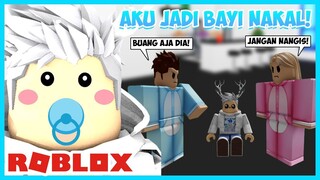 TUKERAN! Ketika Aku dipaksa MENJADI BAYI Di Adopt Me (Roblox)