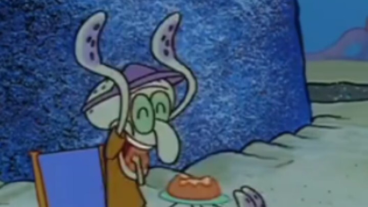 Squidward’s Gangnam style, the ingredients are made in a small workshop!