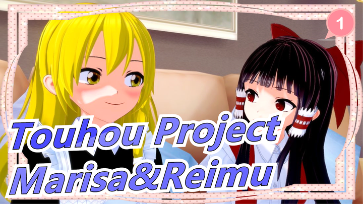 [Touhou Project] Marisa Kirisame& Reimu Hakurei's Hilarious Scenes_1