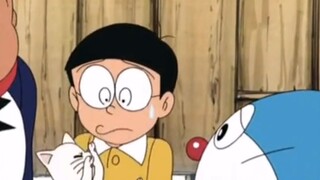 Doraemon: Shizuka accidentally turned into a cat and accidentally met a black cat Nora