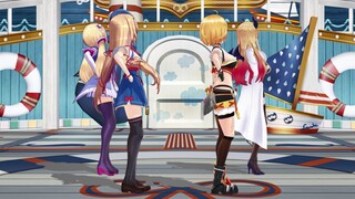 【Vtuber/MMD】Drunk Blonde Group