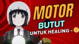 BELI MOTOR BUTUT HONDA CUB BEBEK BUAT HEALING ~~😌🥰 - Anime Super Cub