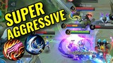 SELENA GAMEPLAY SUPER AGGRESSIVE | NEW BUILD AND SPELL | MOBILE LEGENDS