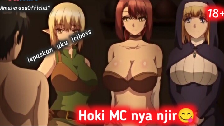 Baru keisekai udah langsung main berempat aja🤤brutal banget coyy🥵