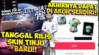 TANGGAL RILIS SKIN TINJU ULTIMATE ACHIEVER !! Bocoran Bonus Top Up Besok & Kode Redeem FFWS Sea