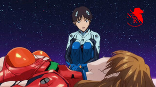 A Confession scene from Rebuild of Evangelion