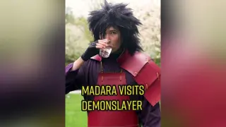 Madara visits Demonslayer anime demonslayer madara tanjiro giyuu manga fy