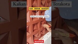 Cat Untuk Roster #shorts #short #shortvideo #rosterbeton #perumahan #rumah #rumahminimalis #beton