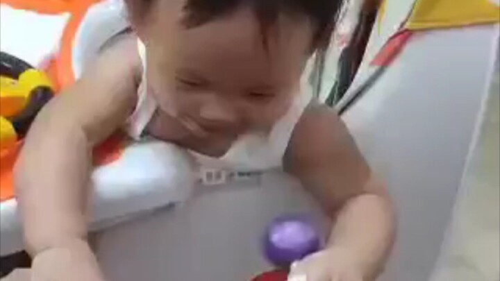 Baby playing Latolato