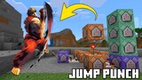 Jump Punch in Minecraft using Command Blocks