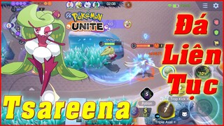 Pokémon UNITE: Tsareena - Pokemon Hệ Cỏ, Quá Cơ Động Lướt Đá Liên Tục Leo Rank Cực Ghê