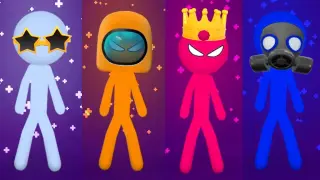 Stickman Party Tournament All Random Funny Minigames 1 2 3 4 Player Games 2022 Gameplay iOS