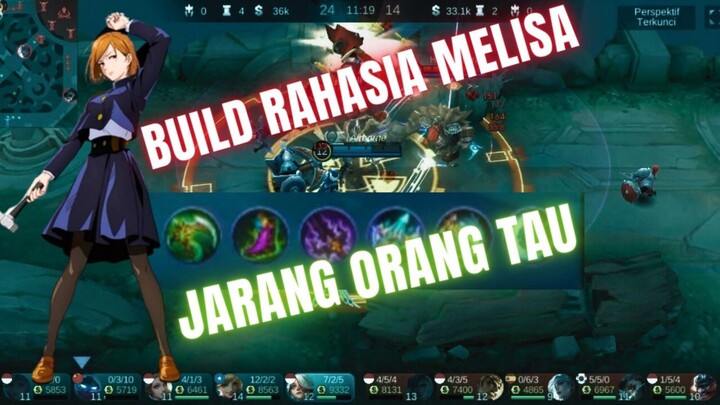 Sstt... Build Rahasia Melisa Yg Jarang Orang Tau ⚔️