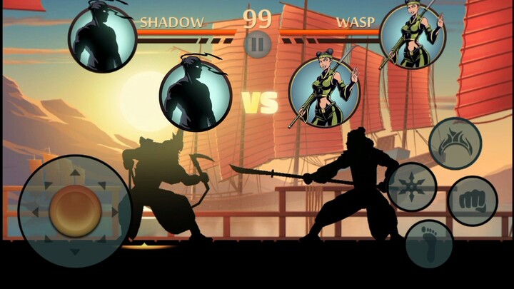 SHADOW VS WASP (SHADOW FIGHT 2)