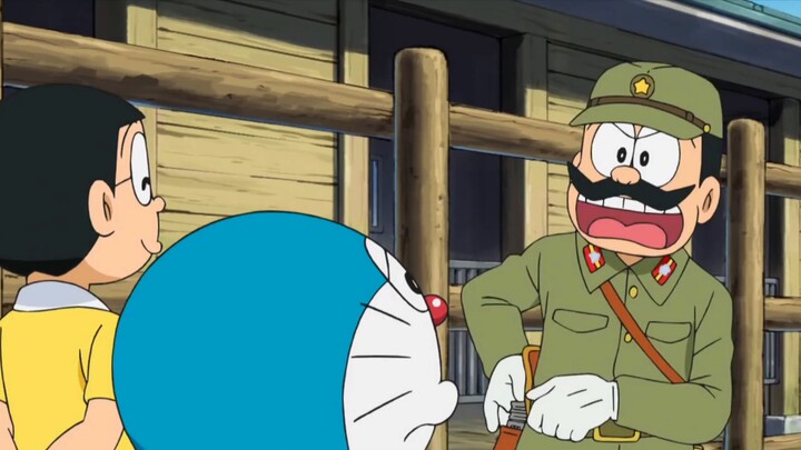 Famous scene! Doraemon and Nobita cheered Japan's defeat