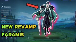 New Upcoming Revamp Hero Faramis  || Mobile legends bang bang || MLBB