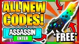 Roblox Assassin All Working Codes! 2022 October