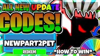 ALL NEW *PART 2* UPDATE OP CODES! | Roblox Ultra hatching legends 2021