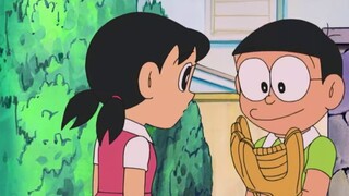 Doraemon: Nobita and his friends use the Woodcutter's Fountain to replace the old Fat Tiger with a n