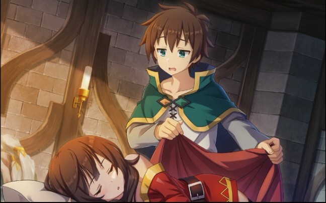 [Suqing mobile game plot] Stealing from Megumin's room with Jin Jin [Meat half-cooked]