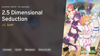 2.5 Dimensional Seduction - Episode 01 (Subtitle Indonesia)