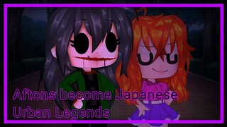 Aftons Becomes Urban Legends||Gacha Club||FNAF||Original?