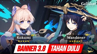 Review Banner 3.8 Wanderer Kokomi - Tunggu Pengumuman Resmi 4.0 Genshin Announcement - Meppostore.id