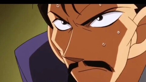 Uncle is still very handsome when he is serious #MouriKogoro# Detective Conan