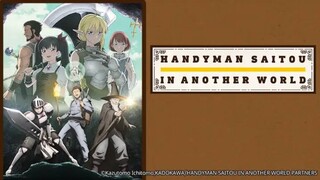 Handyman Saitou In Another World EP. 8 English Dub