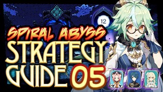 Episode 05 ABYSS STRATEGY GUIDE with Sucrose and Kazuha Main DPS