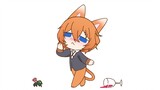 [ Bungo Stray Dog ] The cat is just dancing