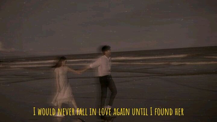 never fall in love again 🎈