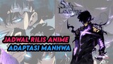 Anime Adaptasi Manhwa | Tanggal Rilis