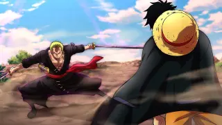 LUFFY VS ZORO! Full Fight! - One Piece