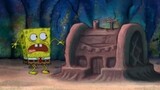SpongeBob is so awesome, he made a restaurant out of mud and made crab patties in it
