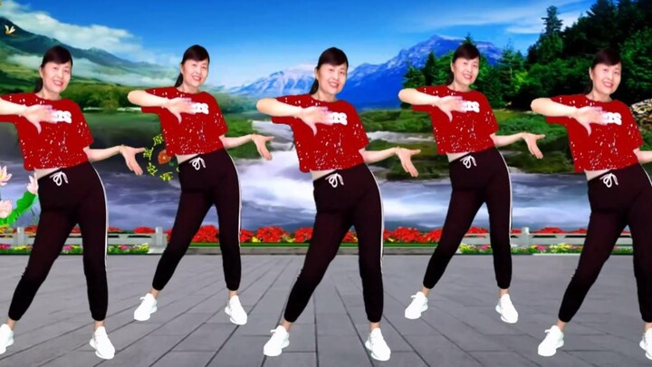 Zero-based aerobics "Nine Sisters" persists every day, and it is easy to lose weight