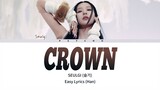 SEULGI (슬기) - Crown Easy Lyrics (Romanized)