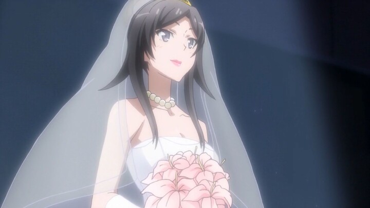 The teacher is standing in front of you in a wedding dress. Are you ready to marry me?