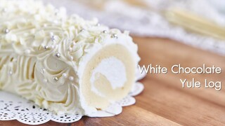 White Chocolate Yule Log