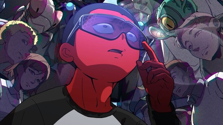 After putting on the sunglasses, you finally see the real world...