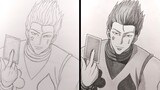 Anime Drawing | How to Draw Hisoka - [Hunter x Hunter]