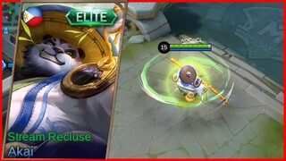 NEW ELITE SKIN AKAI STREAM RECLUSE 🟢 MLBB