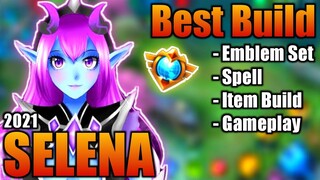 Selena Best Build 2021 | Top 1 Global Selena Build | Selena - Mobile Legends